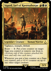 Sigurd, Jarl of Ravensthorpe - Magic: The Gathering - MoxLand